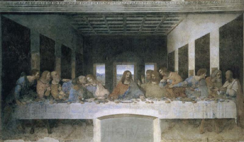 Leonardo Da Vinci The Last Supper France oil painting art